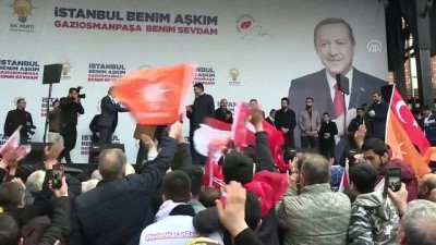 Bakan Kurum Gaziosmanpaşa'da halka hitap etti (1) - İSTANBUL