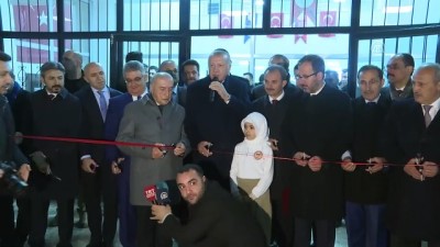 Cumhurbaşkanı Erdoğan, Adıyaman Hasan Taşar İmam Hatip Ortaokulu'nun açılışını yaptı - ADIYAMAN