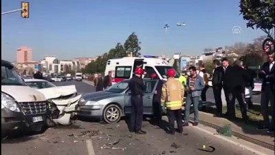 Kartal'da trafik kazası - İSTANBUL 