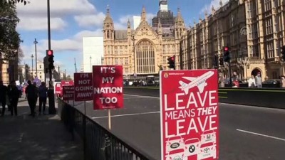 ulusa seslenis - Londra'nın taksicilerinden Brexit isyanı - LONDRA  Videosu