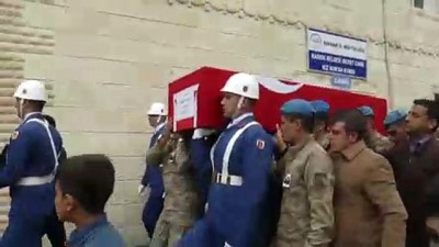 Şırnak'ta şehit asker için tören
