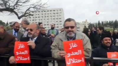  - Ürdün'de İsrail'den Doğalgaz Alınması Protesto Edildi 
