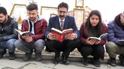 kitap okuma - Hakkari'de kitap okuma etkinliği Videosu