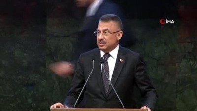  Cumhurbaşkanı Yardımcısı Fuat Oktay Kıbrıs vurgusu
