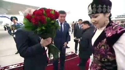beko - Rusya Devlet Başkanı Putin Kırgızistan'da - BİŞKEK  Videosu