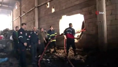  Şanlıurfa’da polyester fabrikasında yangın 