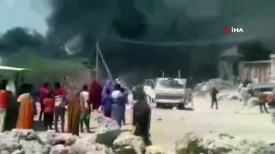  - Somali'nin başkenti Mogadişu'da nedeni henüz bilinmeyen büyük bir patlamanın meydana geldiği açıklandı. Ölü ve yaralı sayısına ilişkin bilgi paylaşılmadı. 