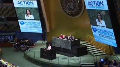 baris gucu - Angelina Jolie'den, hükümetlere sivillerin korunması çağrısı - NEW YORK Videosu