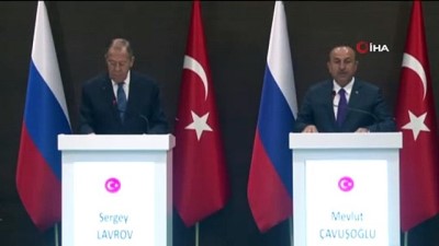 dera -  Bakan Çavuşoğlu, Rus mevkidaşı Lavrov ile Antalya'da bir araya geldi  Videosu