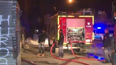atik kagit - Başkentte gecekondu yangını  Videosu