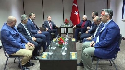 sempatik -  Binali Yıldırım, Anavatan Partisi Genel Başkanı İbrahim Çelebi ile görüştü Videosu