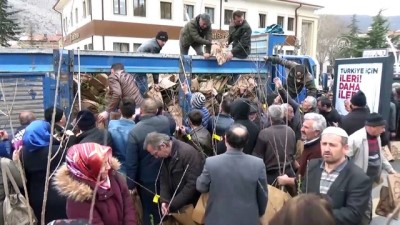 20 dakika - Tokat'ta fidan dağıtımında yoğunluk  Videosu