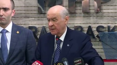 zillet - Bahçeli: 'Zillet ittifakı teröristlere tepkisizdir' - ANKARA  Videosu