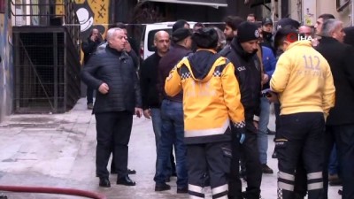 film cekimleri -  Beyoğlu'ndaki yangın faciası...Beyoğlu Belediye Başkanı Ahmet Misbah Demircan ve Beyoğlu Kaymakamı Mustafa Demirelli olay yerinde incelemelerde bulundu  Videosu