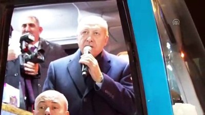 Cumhurbaşkanı Erdoğan, Tekkeköy'de - SAMSUN