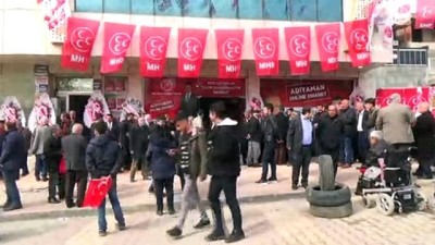  MHP Adıyaman Belediye Başkan adayı Rıfat Erdem’in seçim irtibat bürosu açıldı