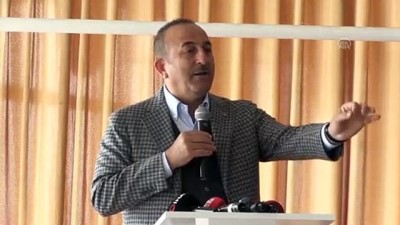 zillet - Bakan Çavuşoğlu: “PKK’lılar bizzat kendi adamlarını yerleştirirse buna zillet ittifakı deriz” - ANTALYA Videosu