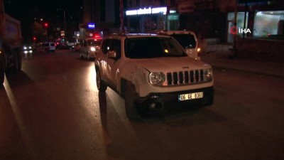 alkollu surucu -  Başkent’te alkollü sürücü vincin ayağına çarptı: 1 yaralı Videosu