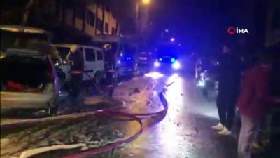 sondurme tupu -  Başkent’te zincirleme trafik kazası: 1 araç yandı 1 kişi de yaralandı  Videosu