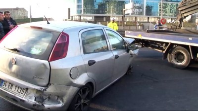 trafik yogunlugu -  D-100 Karayolu Cevizlibağ mevkinde trafik kazası; 2 yaralı  Videosu