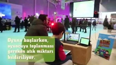 akilli telefon -  İBB, geri dönüşümü çocuklara oyunla öğretiyor  Videosu