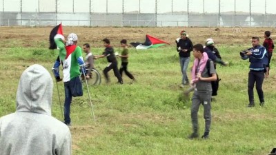 yazili aciklama - 'Milyonluk Toprak ve Dönüş Yürüyüşü' gösterileri (3) - GAZZE Videosu