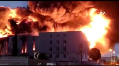 sunger fabrikasi -  Sünger fabrikasında çıkan yangın kontrol altına alındı Videosu