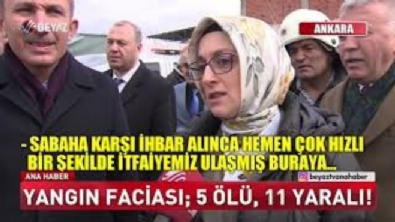 Yangın faciası: 5 ölü 11 yaralı 