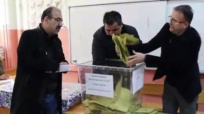 Bingöl’de oy verme işlemi tamamlandı