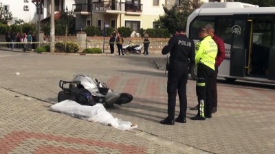 Minibüsle motosiklet çarpıştı: 1 ölü - MUĞLA