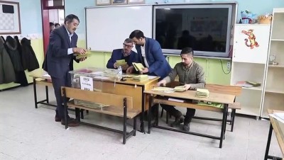 Oy sayım işlemi başladı - AĞRI