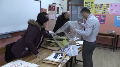 Oy sayım işlemi başladı - SAMSUN