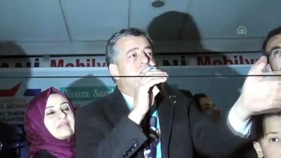 Şırnak'ta AK Parti sevinci - AK Parti Belediye Başkan Adayı Mehmet Yarka