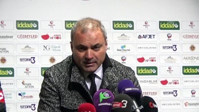 Afjet Afyonspor-Gençlerbirliği maçının ardından - AFYONKARAHİSAR 