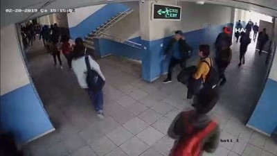lise ogrencisi -  Antalya’daki sınıf baskınının güvenlik kamera görüntüleri ortaya çıktı Videosu