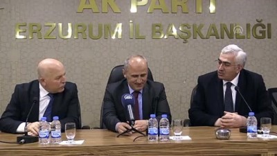 Bakan Turhan: 'Siyaseti millete hizmet etmek için yapmıyorlar' - ERZURUM