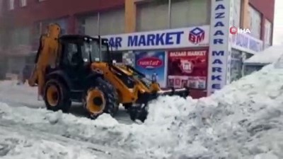 buz sarkitlari -  Çaldıran’da karla mücadele çalışması devam ediyor  Videosu