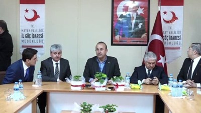 Çavuşoğlu: 'Biz kardeşlerimizin her zaman yanındayız' - HATAY 