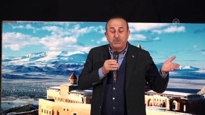 Çavuşoğlu : '(CHP'li belediyeler) Yönetilemeyen ülkelerin şehirleri bu kadar olur ancak' - AĞRI