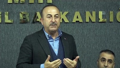 Çavuşoğlu: 'Davamızı ve ülkümüzü memleketin bekası için devletimizin geleceği için birleştirdik' - HATAY 