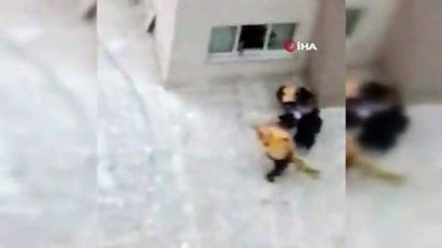  Dördüncü kattan atlayan kız arkadaşına 'Ölme' diye yalvardı 