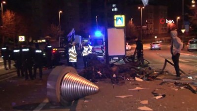  Kontrolden çıkan otomobil takla attı: 2 yaralı 