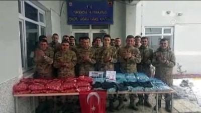 Mehmetçik'ten öğrencilere teşekkür - HAKKARİ