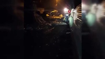  Muş’ta ahır çöktü:130 küçükbaş hayvan telef oldu