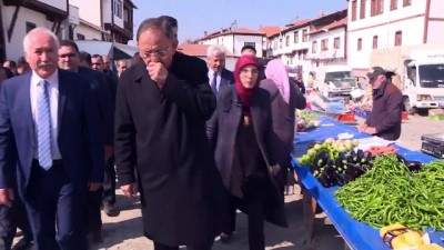 Özhaseki'nin Güdül'de esnaf ziyareti - ANKARA 