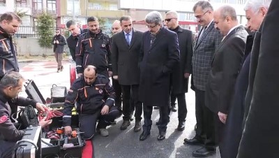 Van'da deprem ve kurtarma tatbikatı 