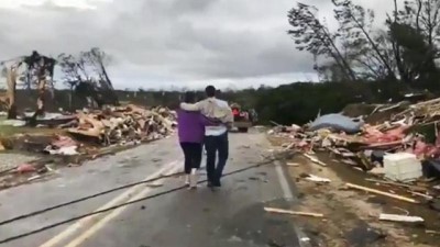 kasirga - : ABD'nin Alabama eyaletinde fırtına: En az 22 ölü  Videosu