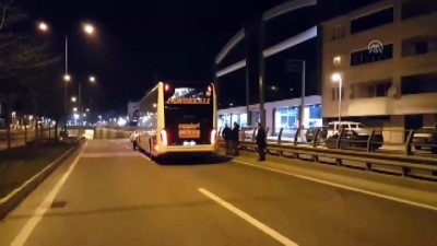 Yolcu otobüsünün çarptığı kişi öldü - SAKARYA 