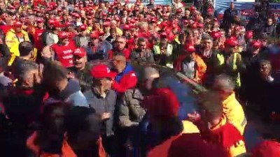 toplu is sozlesmesi - Maltepe Belediyesinde işçi protestosu - İSTANBUL  Videosu