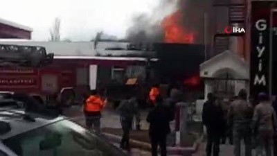 kalorifer kazani -  Giresun'un Şebinkarahisar ilçesinde akaryakıt istasyonundaki yangın kontrol altına alındı  Videosu